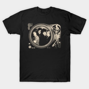 Vinyl Record Talking Heads Band T-Shirt